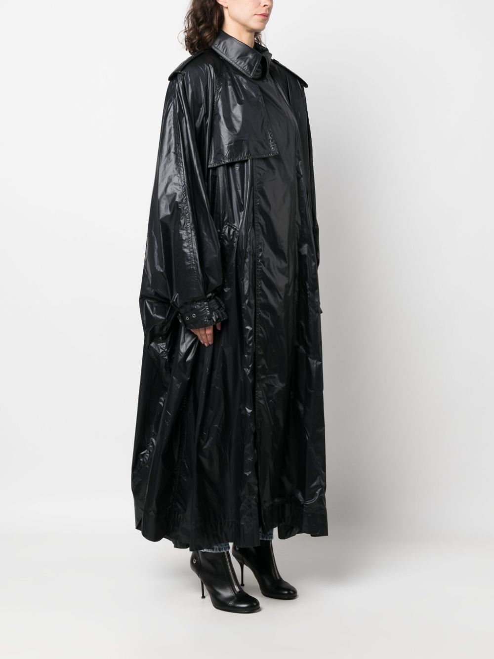 Saint Laurent Coats Black