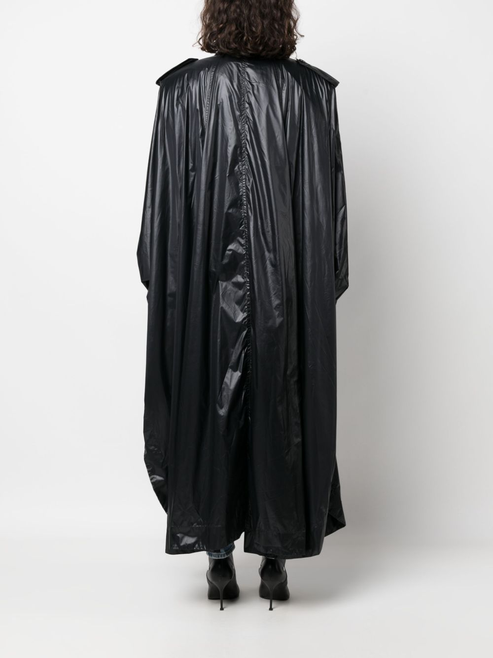Saint Laurent Coats Black
