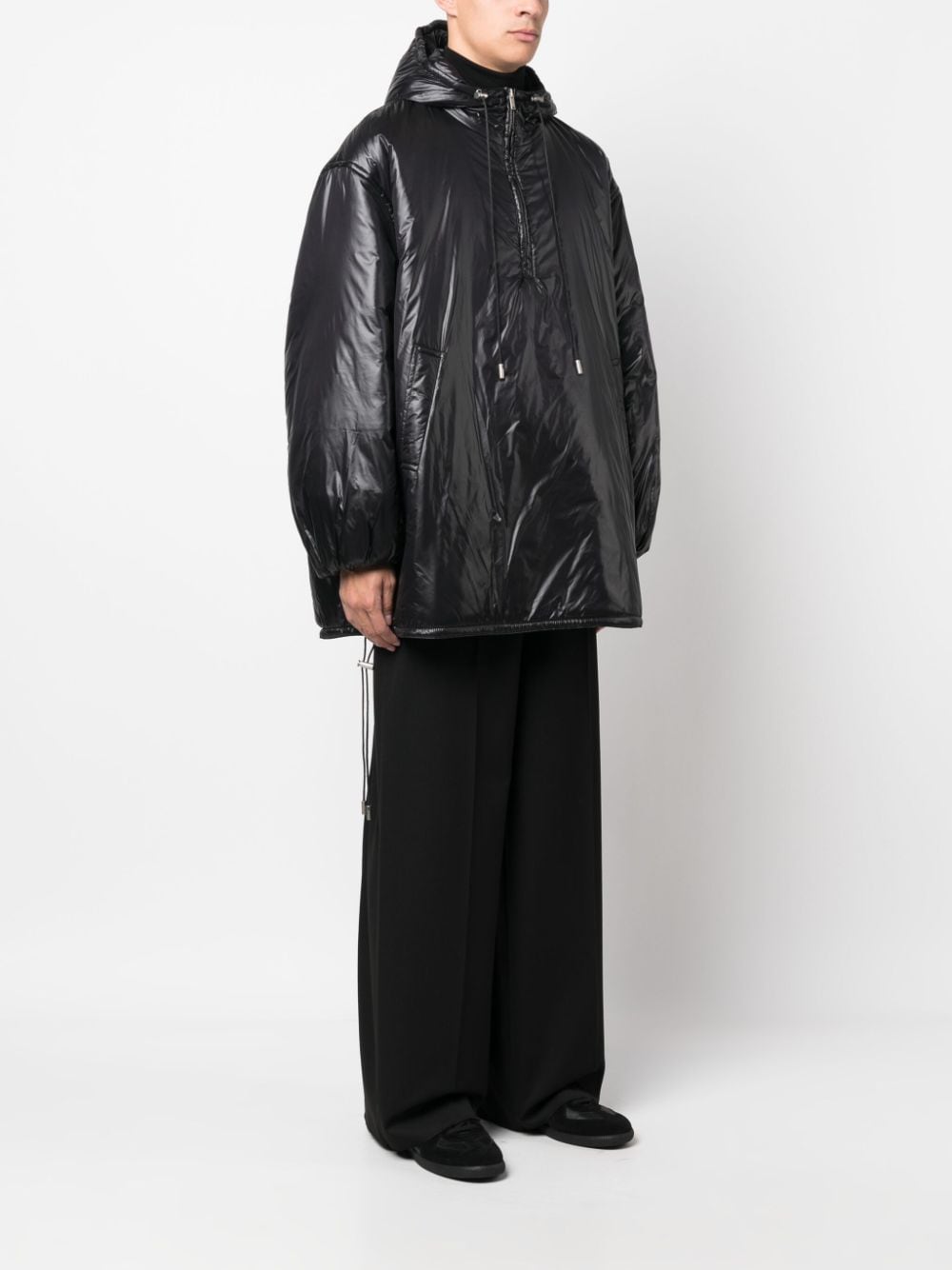 Saint Laurent Coats Black