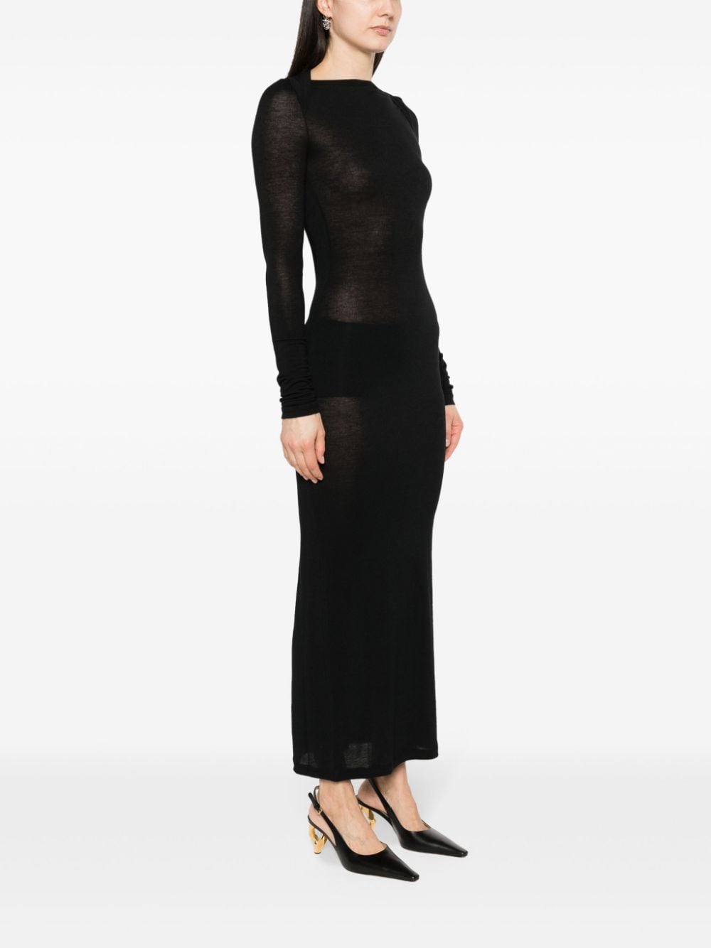 Saint Laurent Dresses Black