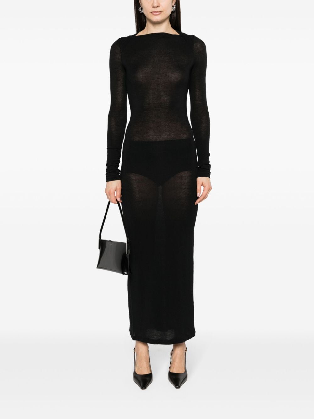 Saint Laurent Dresses Black