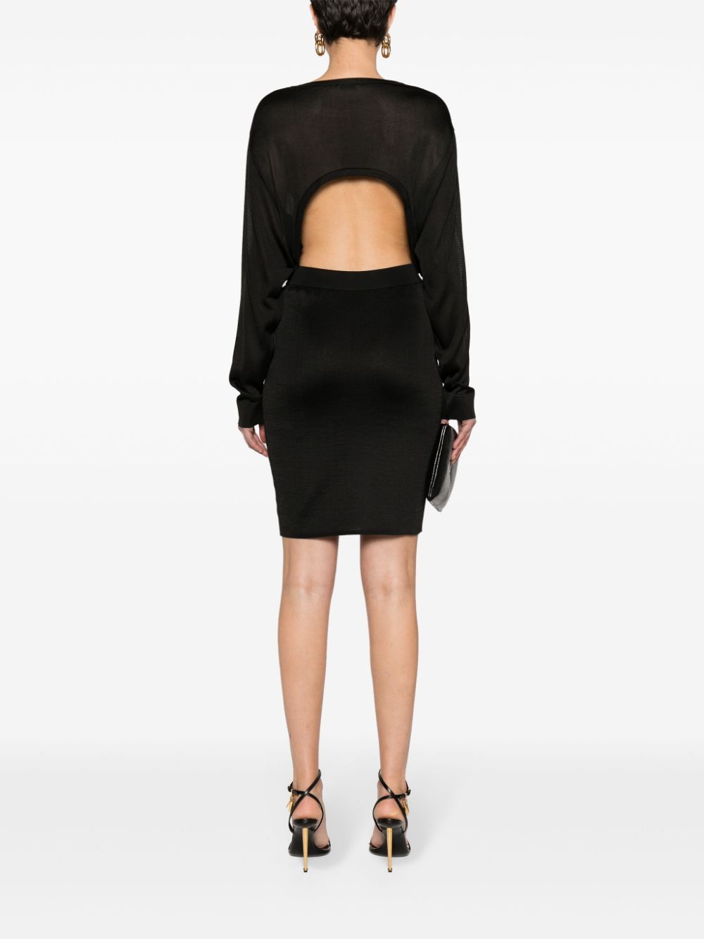 Saint Laurent Dresses Black