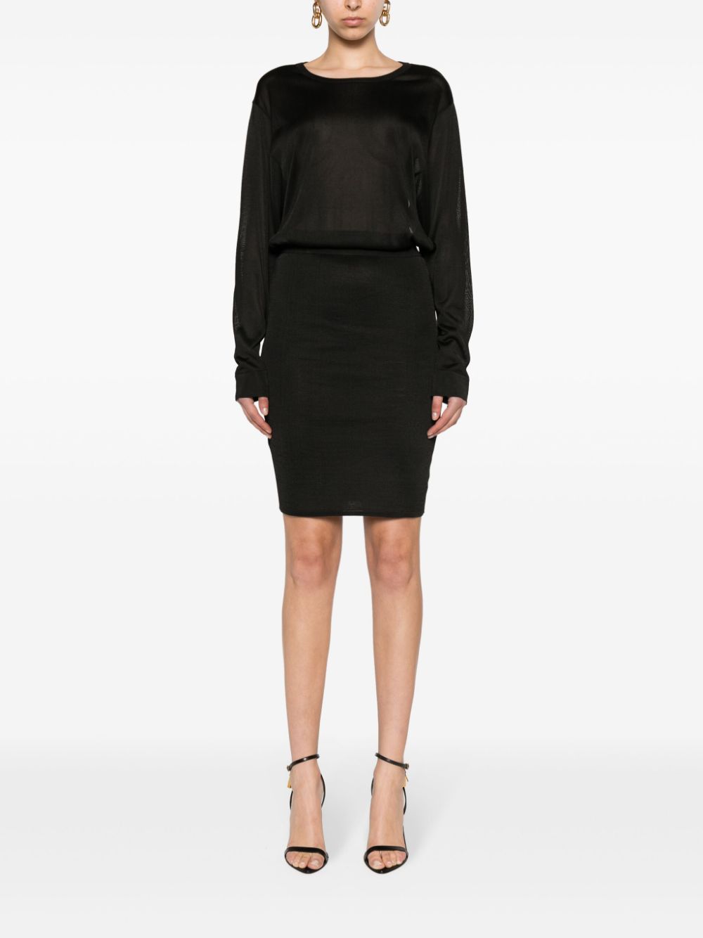 Saint Laurent Dresses Black