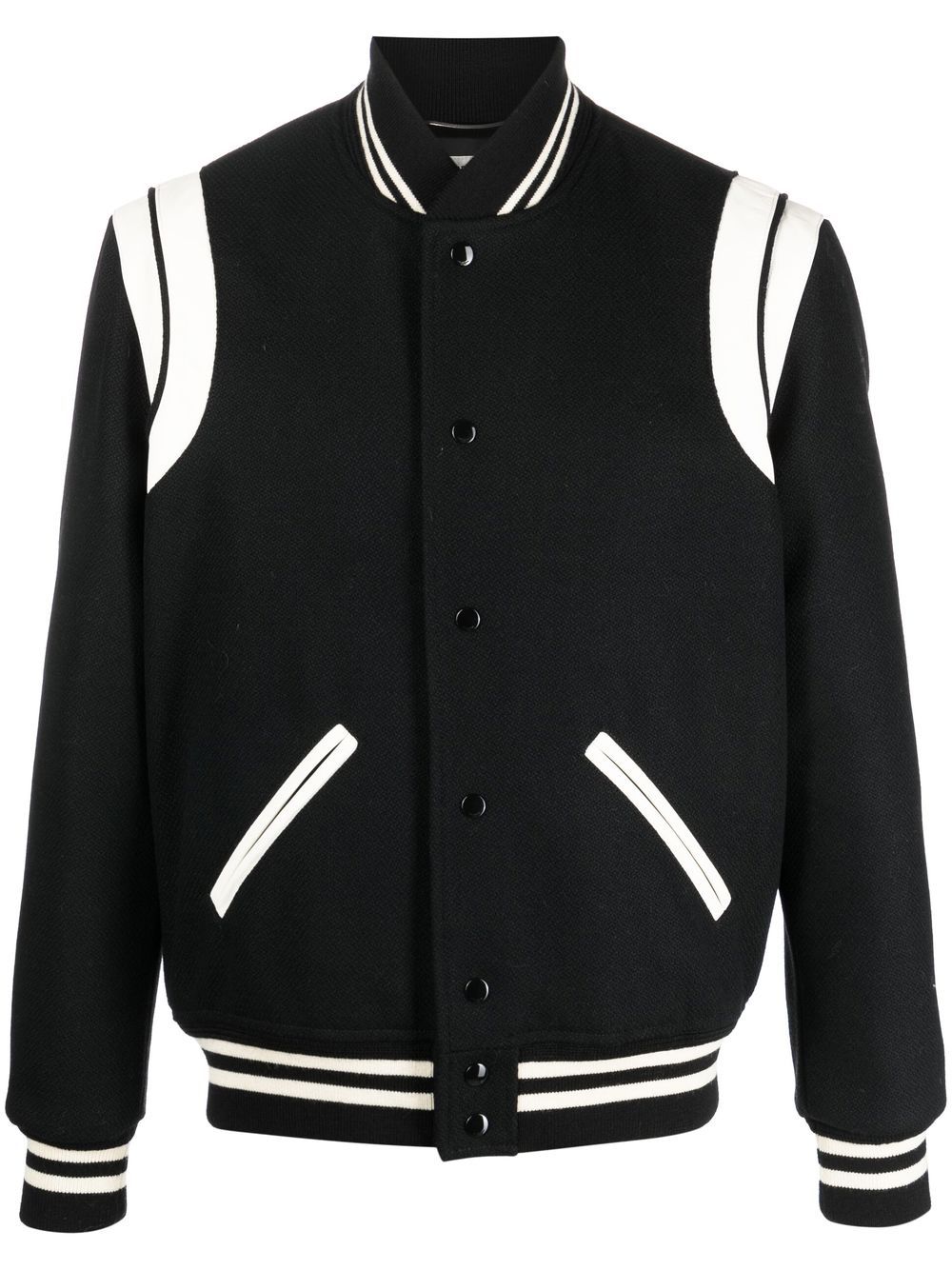 Saint Laurent Coats Black