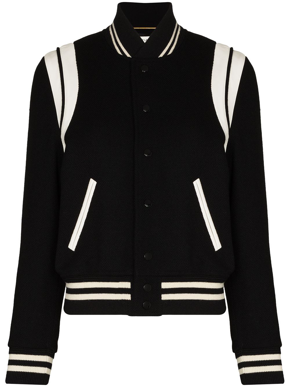 Saint Laurent Coats Black