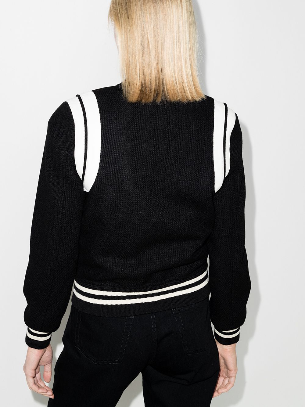 Saint Laurent Coats Black