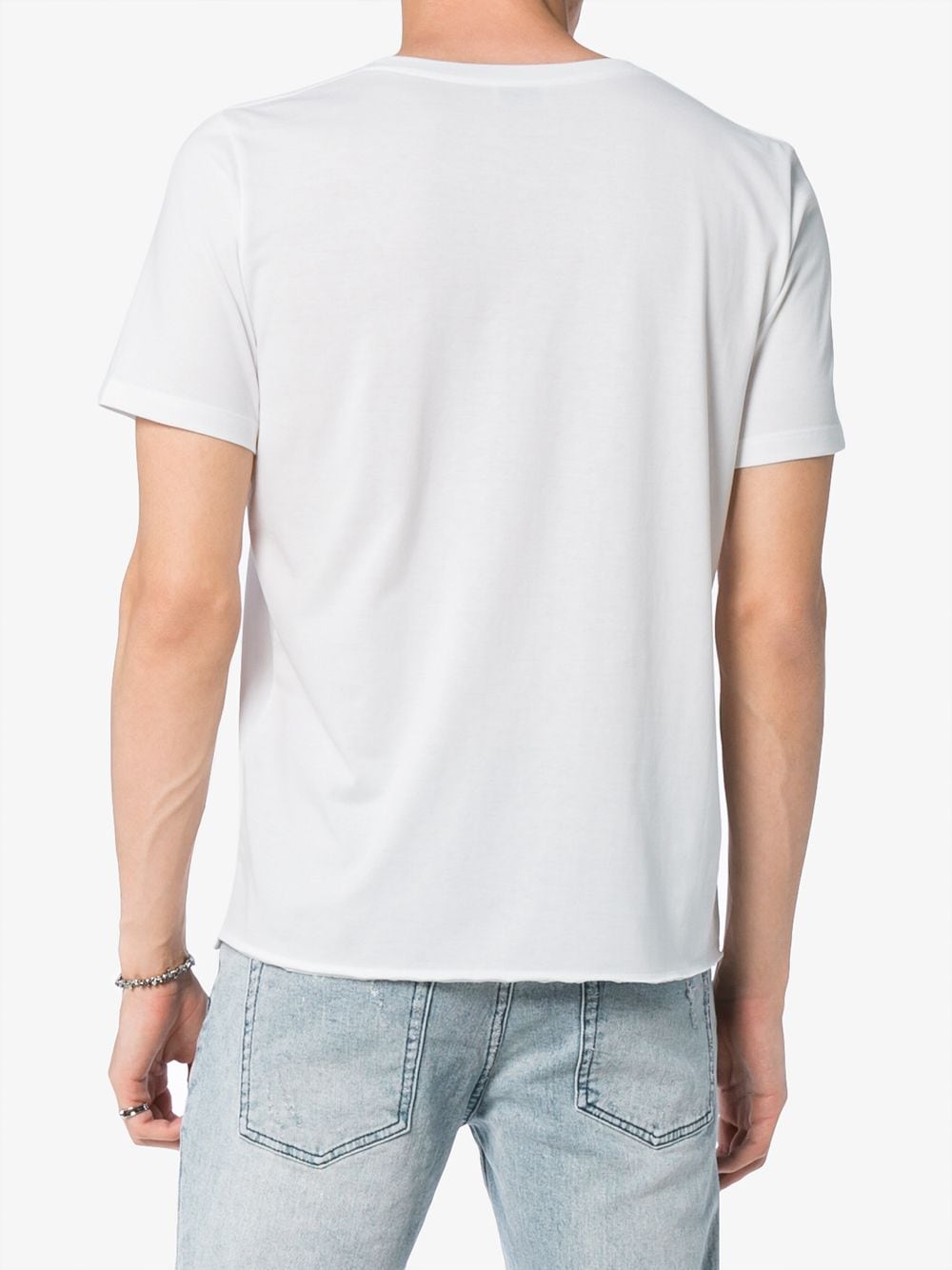 Saint Laurent T-shirts and Polos White