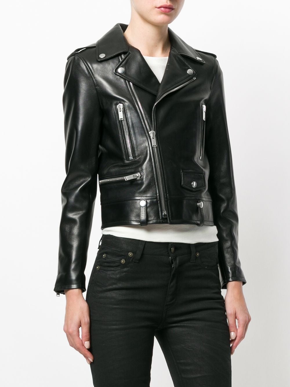 Saint Laurent Jackets Black