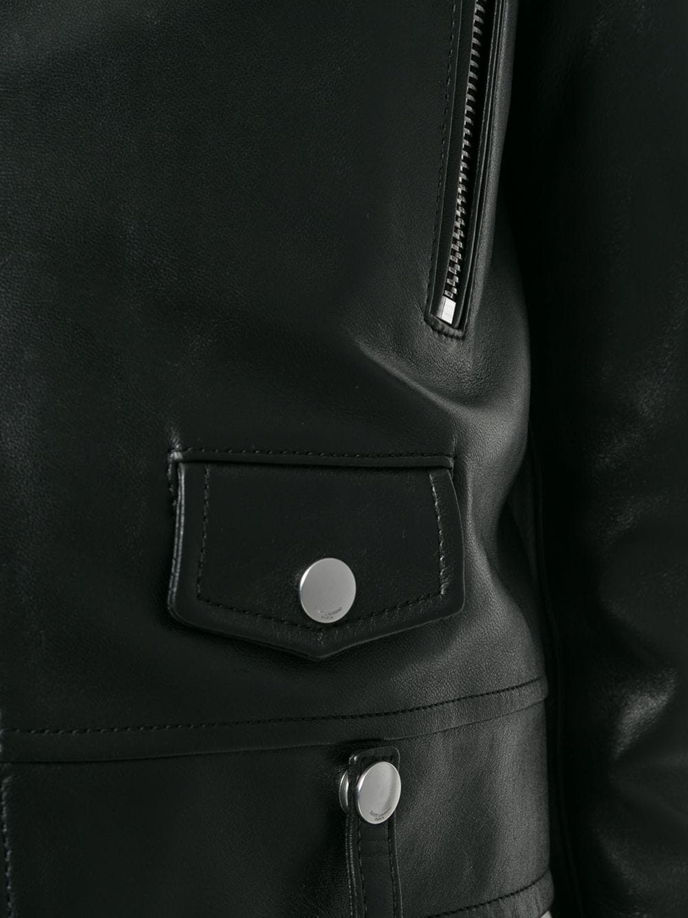 Saint Laurent Jackets Black
