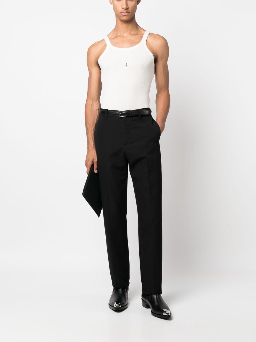 Saint Laurent Top White