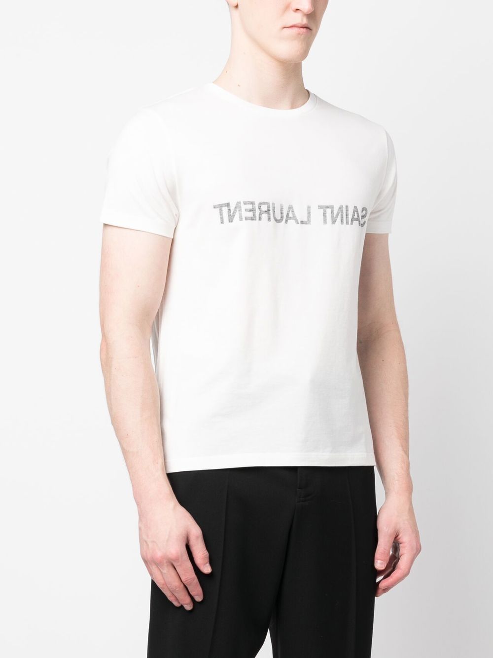 Saint Laurent T-shirts and Polos White