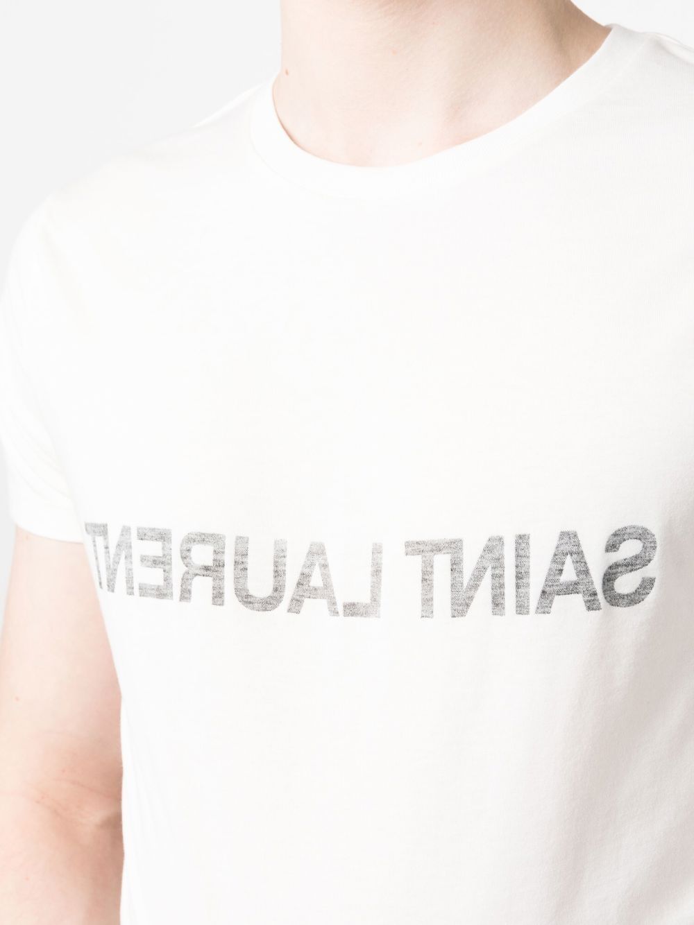 Saint Laurent T-shirts and Polos White