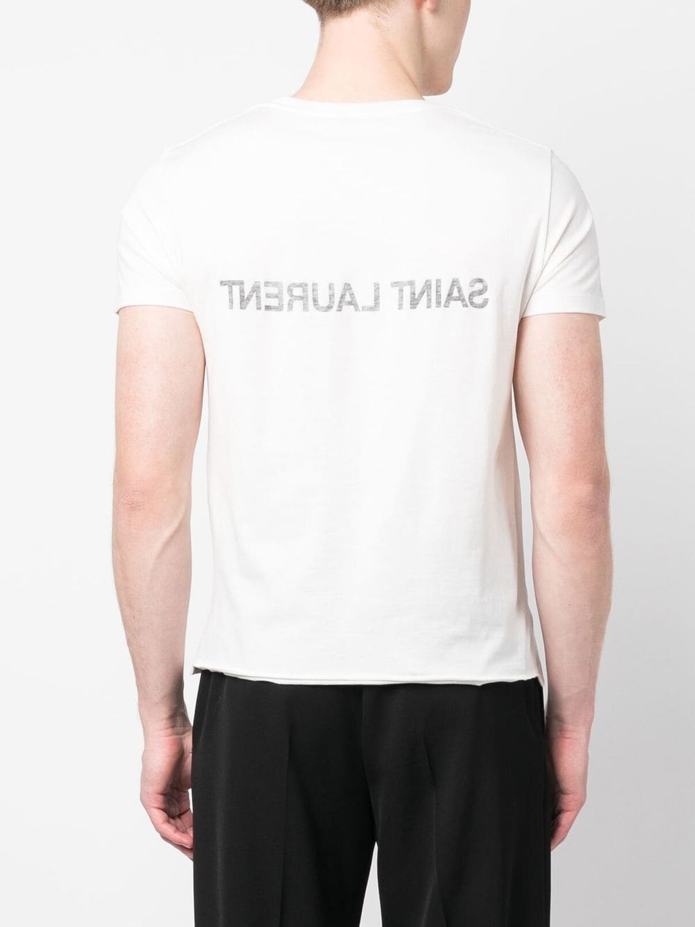 Saint Laurent T-shirts and Polos White