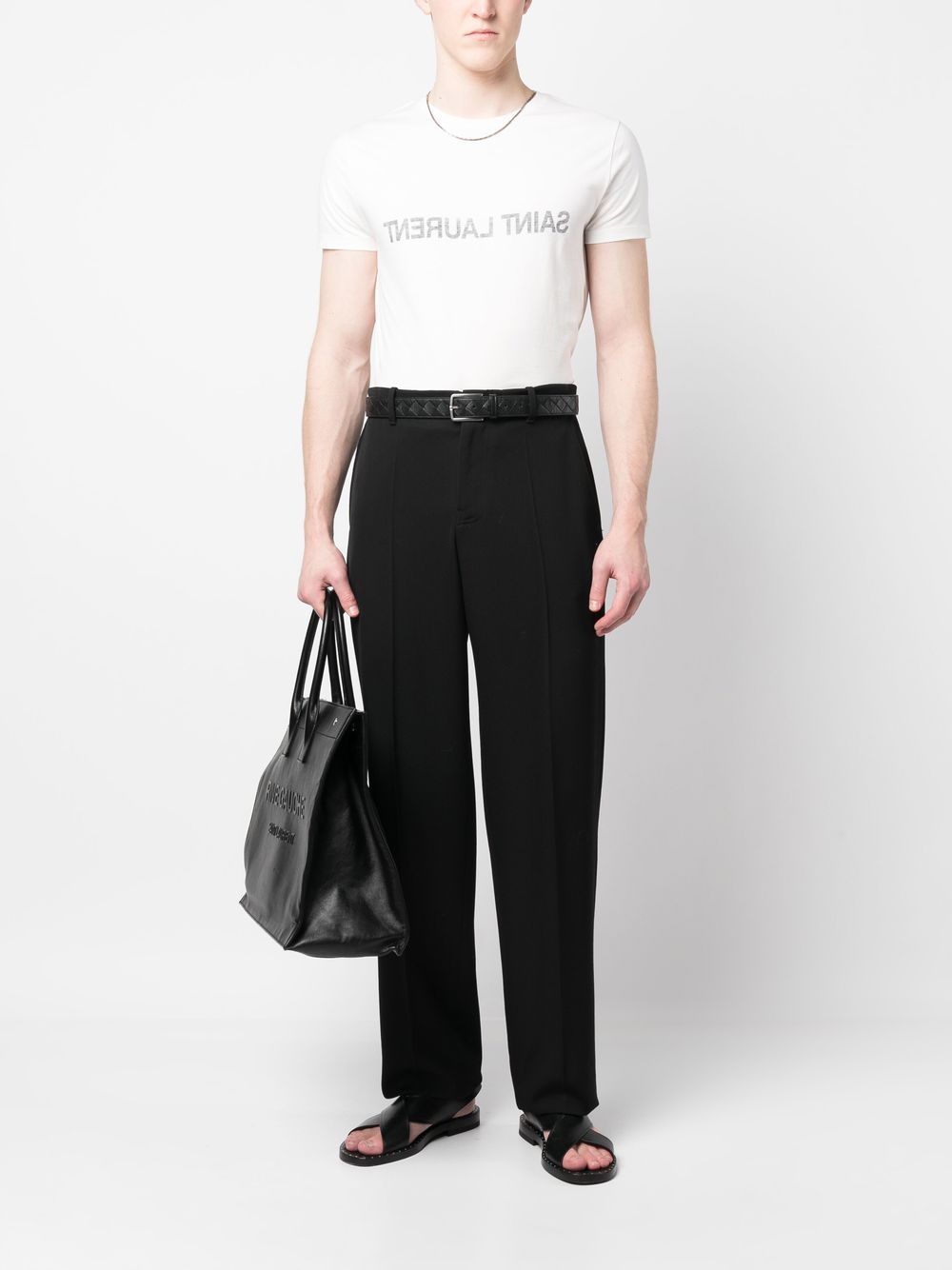 Saint Laurent T-shirts and Polos White