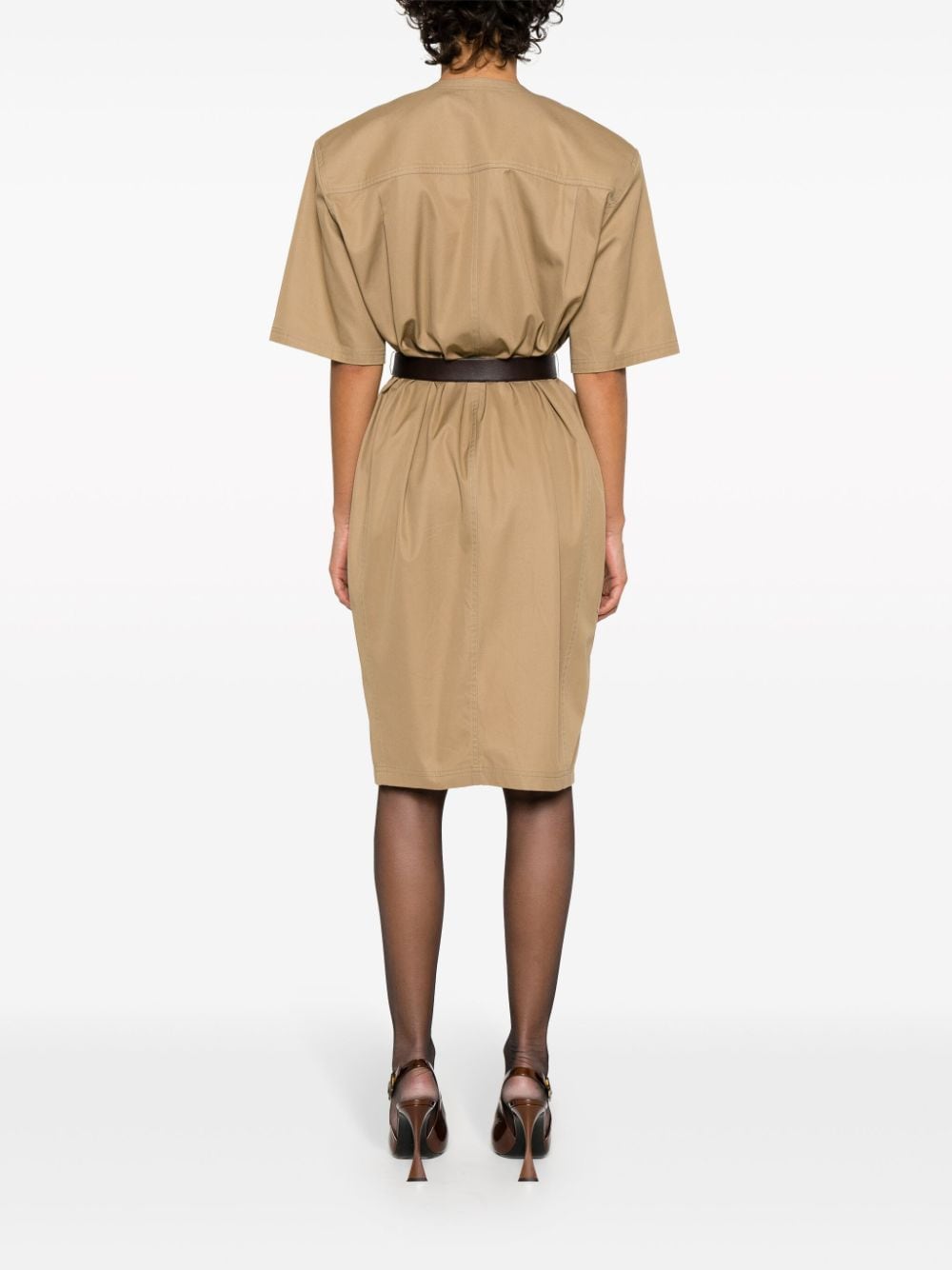 Saint Laurent Dresses Beige