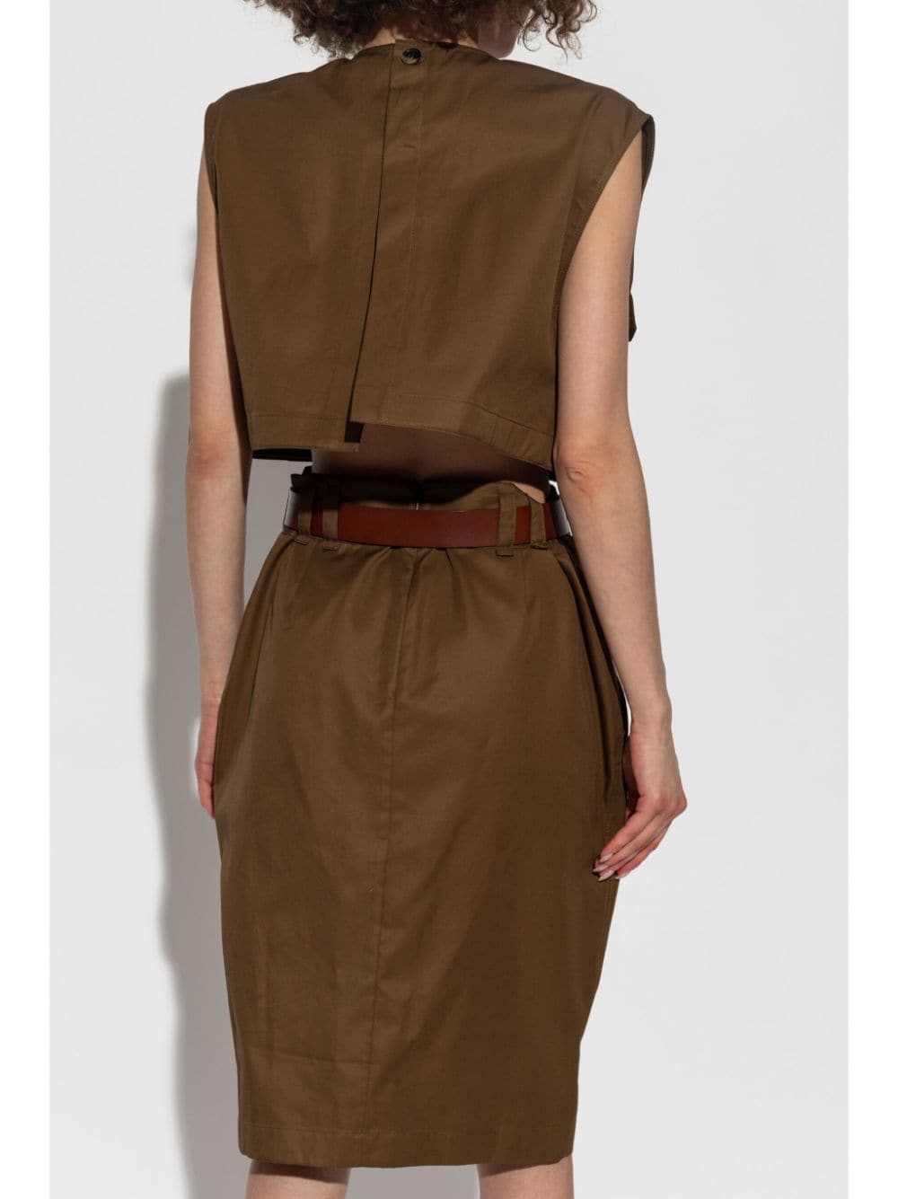 Saint Laurent Dresses Beige