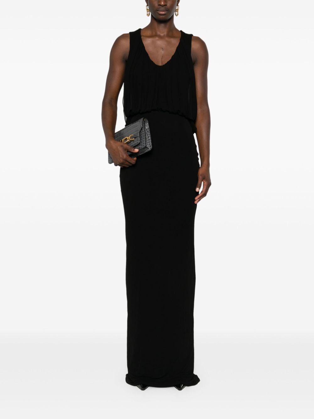 Saint Laurent Dresses Black