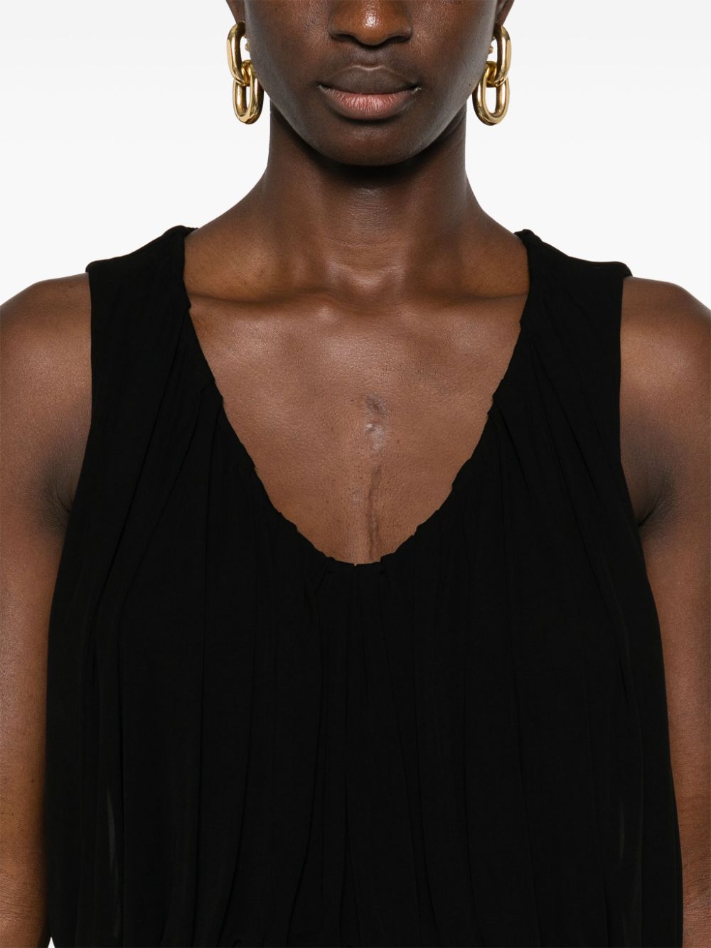 Saint Laurent Dresses Black