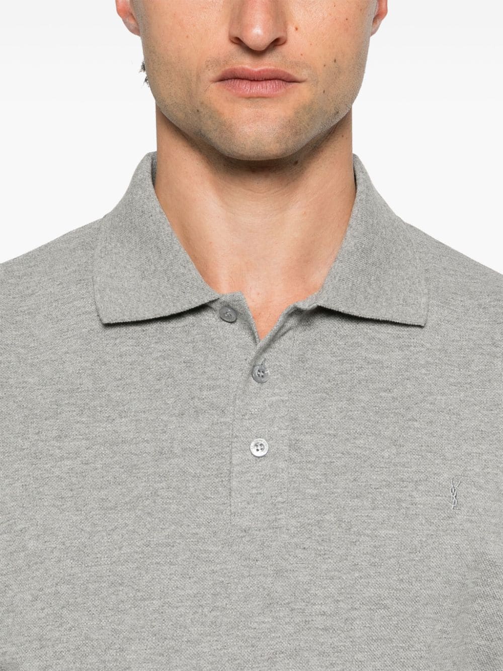 Saint Laurent T-shirts and Polos Grey