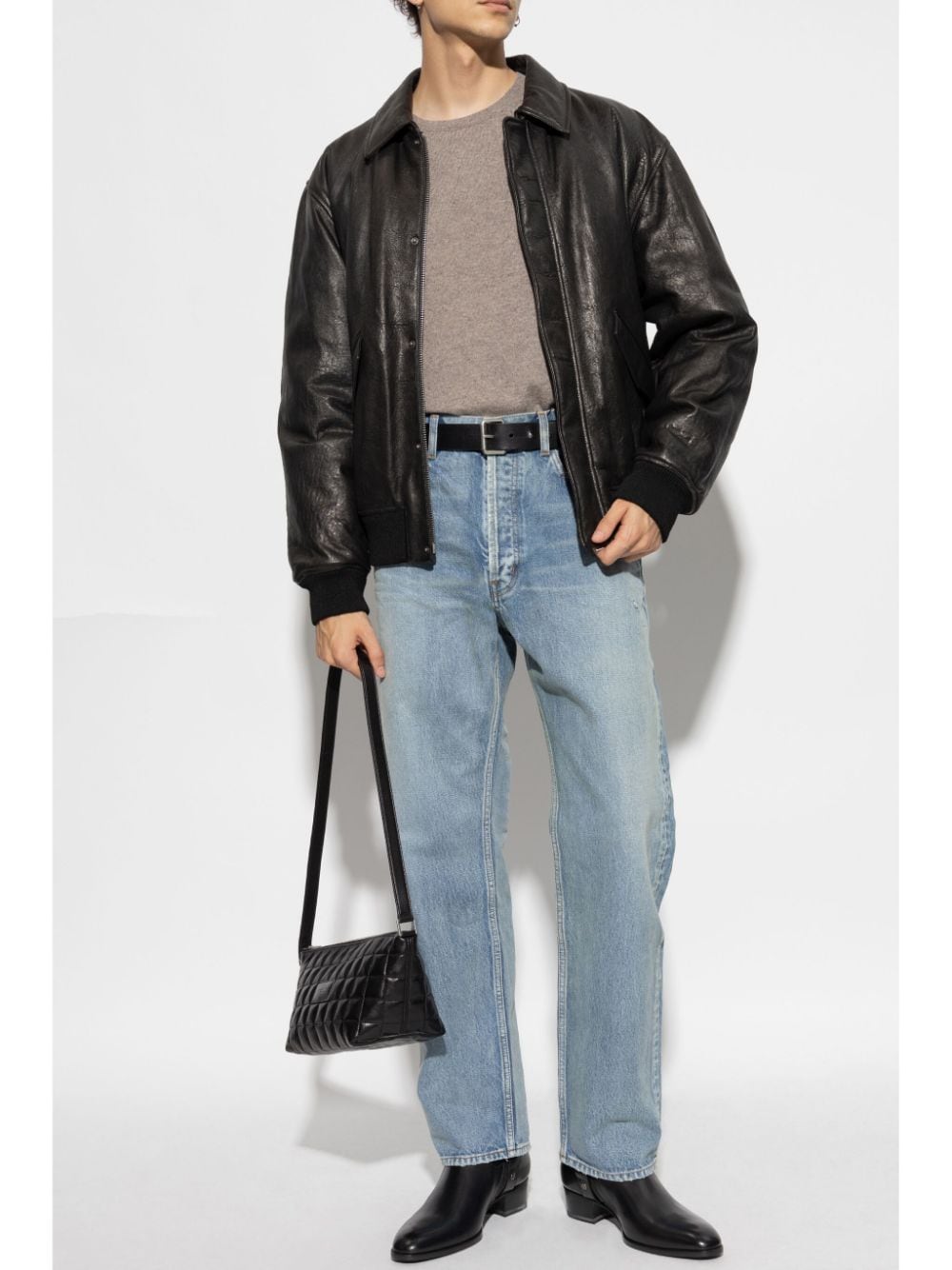 Saint Laurent Sweaters Dove Grey