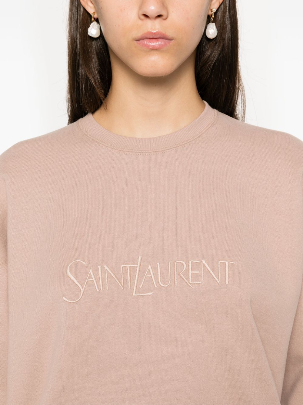 Saint Laurent Sweaters Powder