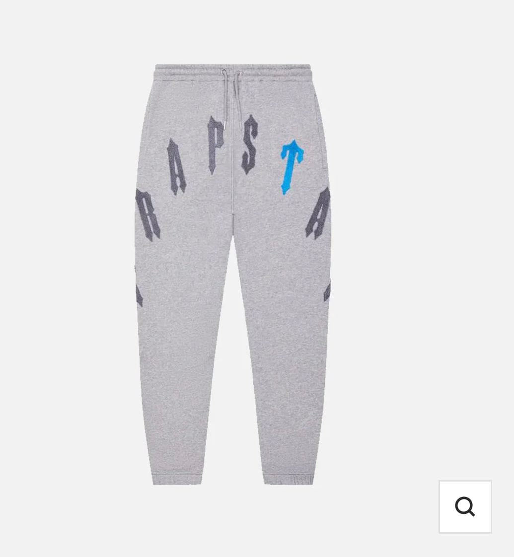 Trapstar Irongate Arch Chenille 2.0 Hooded Tracksuit Black