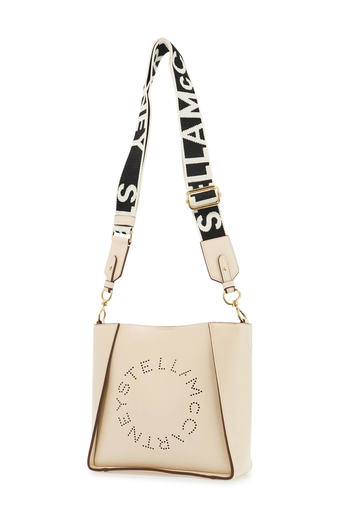 Stella McCartney crossbody bag with perforated stella logo