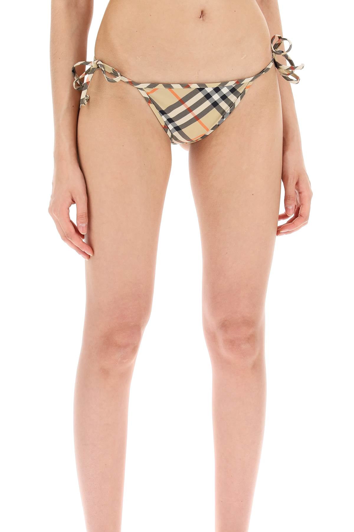 Burberry ered checkered bikini