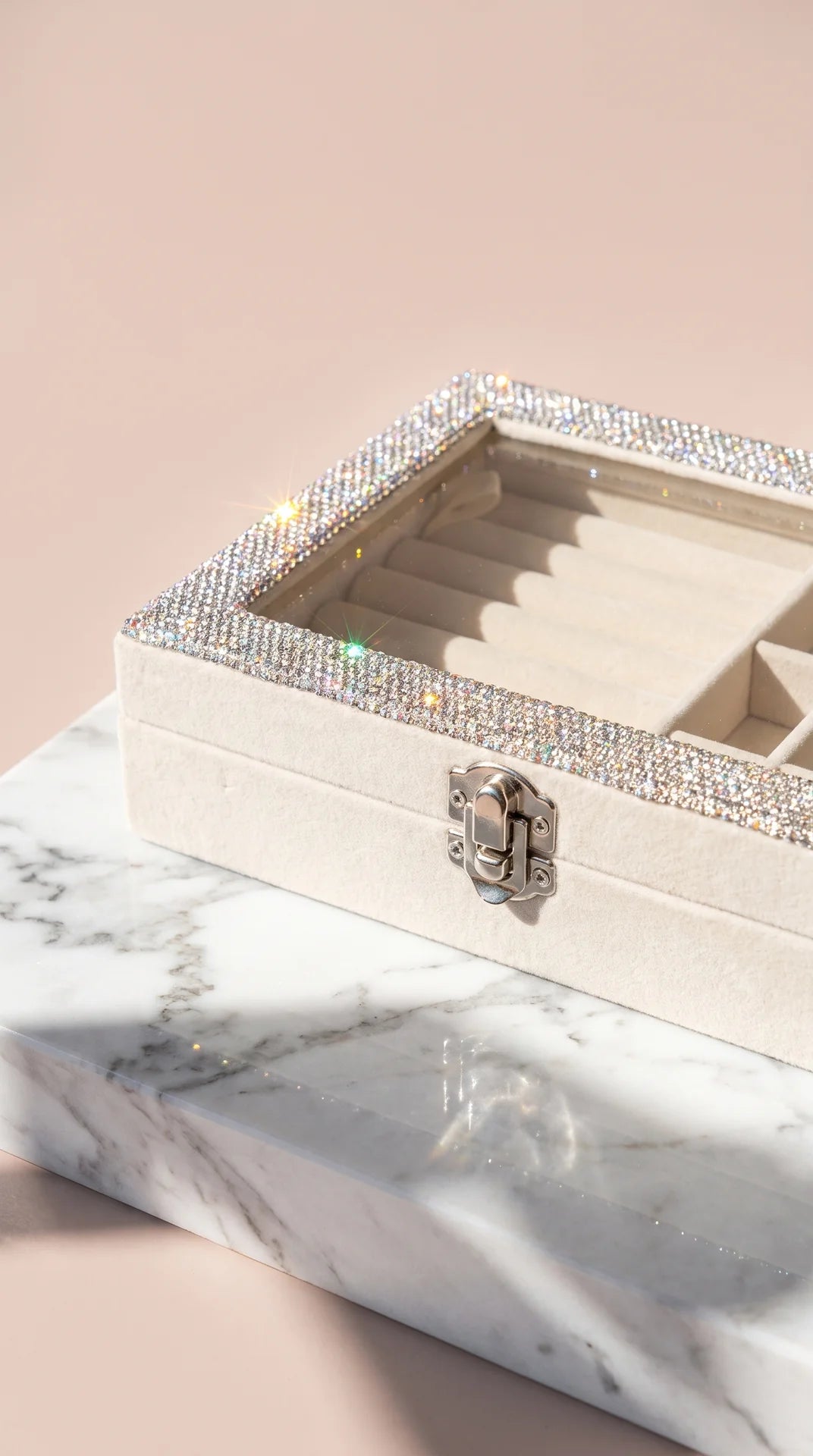Crystal Jewellery Storage Box
