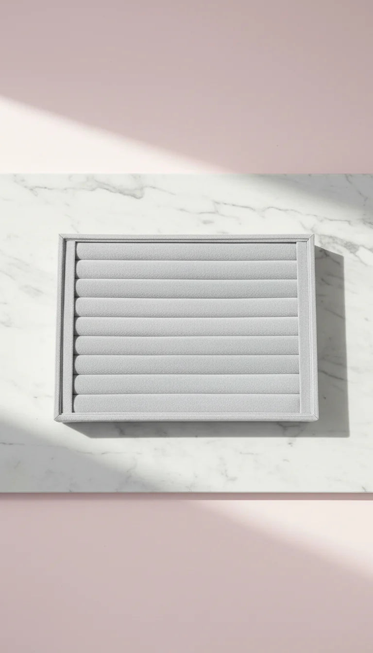 Countertop Retail Ring & Earrings Display Tray