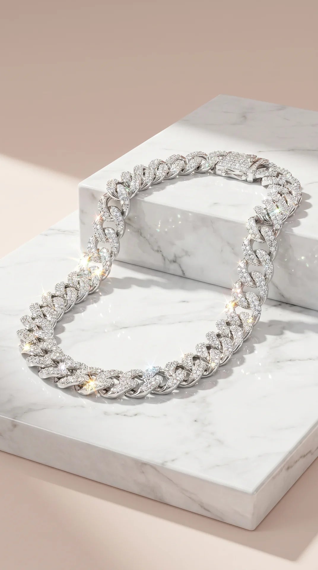 Gold Plated Curb Link Necklace Chain