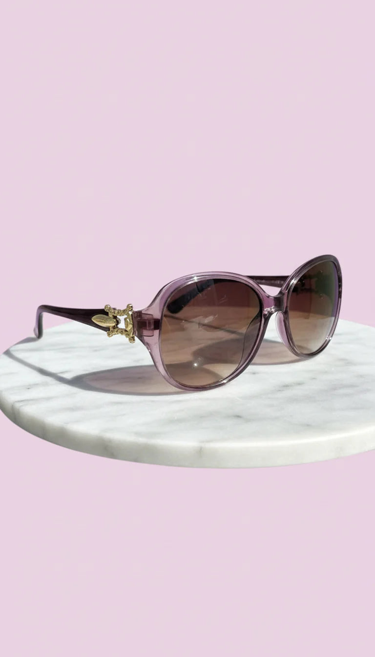 Oval Frame Acrylic Sunglasses Box of 12