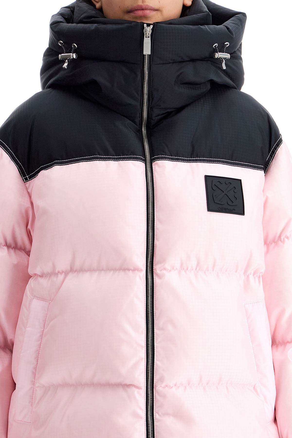 Off White Off-White oversized down jacket with