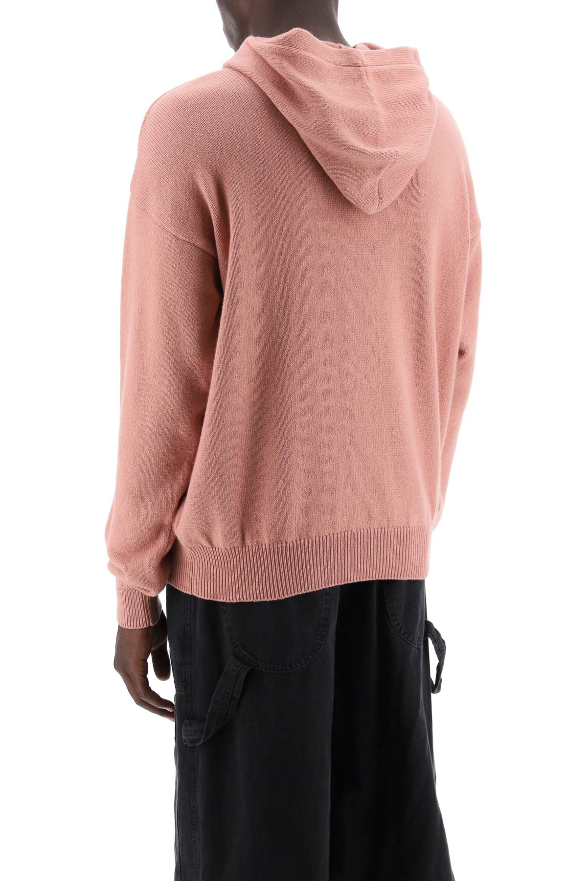 Palm Angels ma knit sweatshirt with mon
