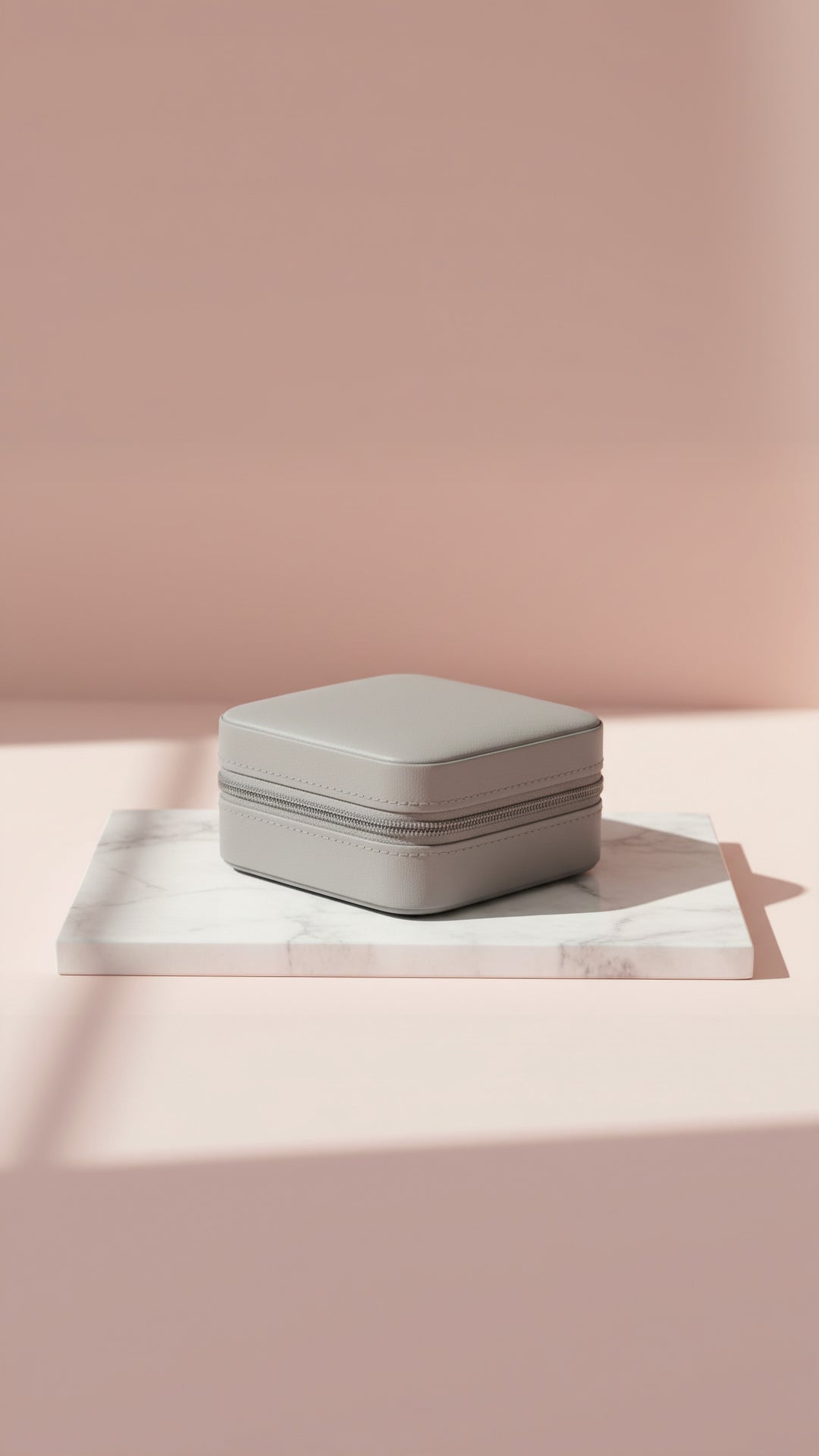 Portable Square Travel Jewellery Box