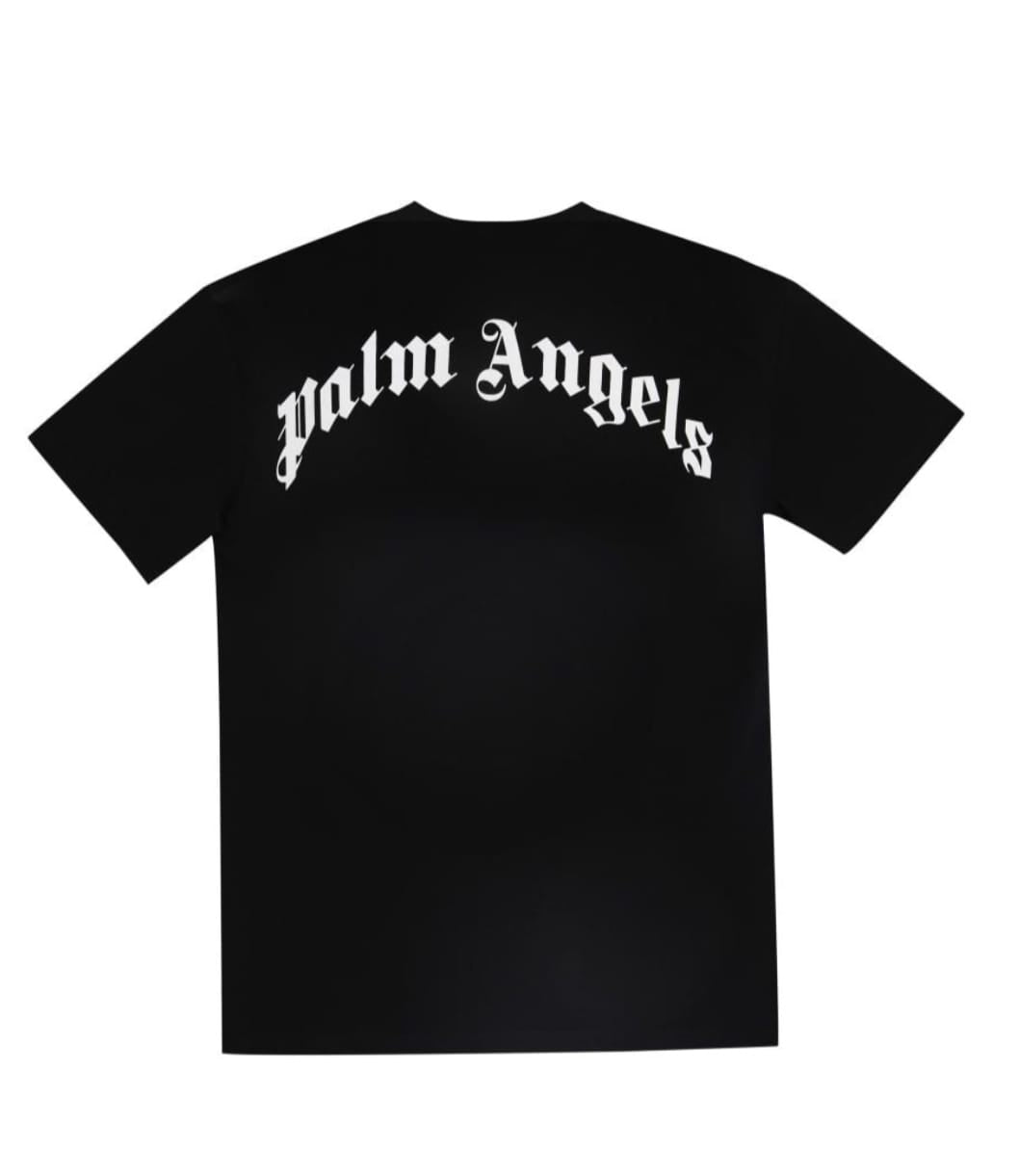 Palm Angels Kill the Bear Black Brown T Shirt