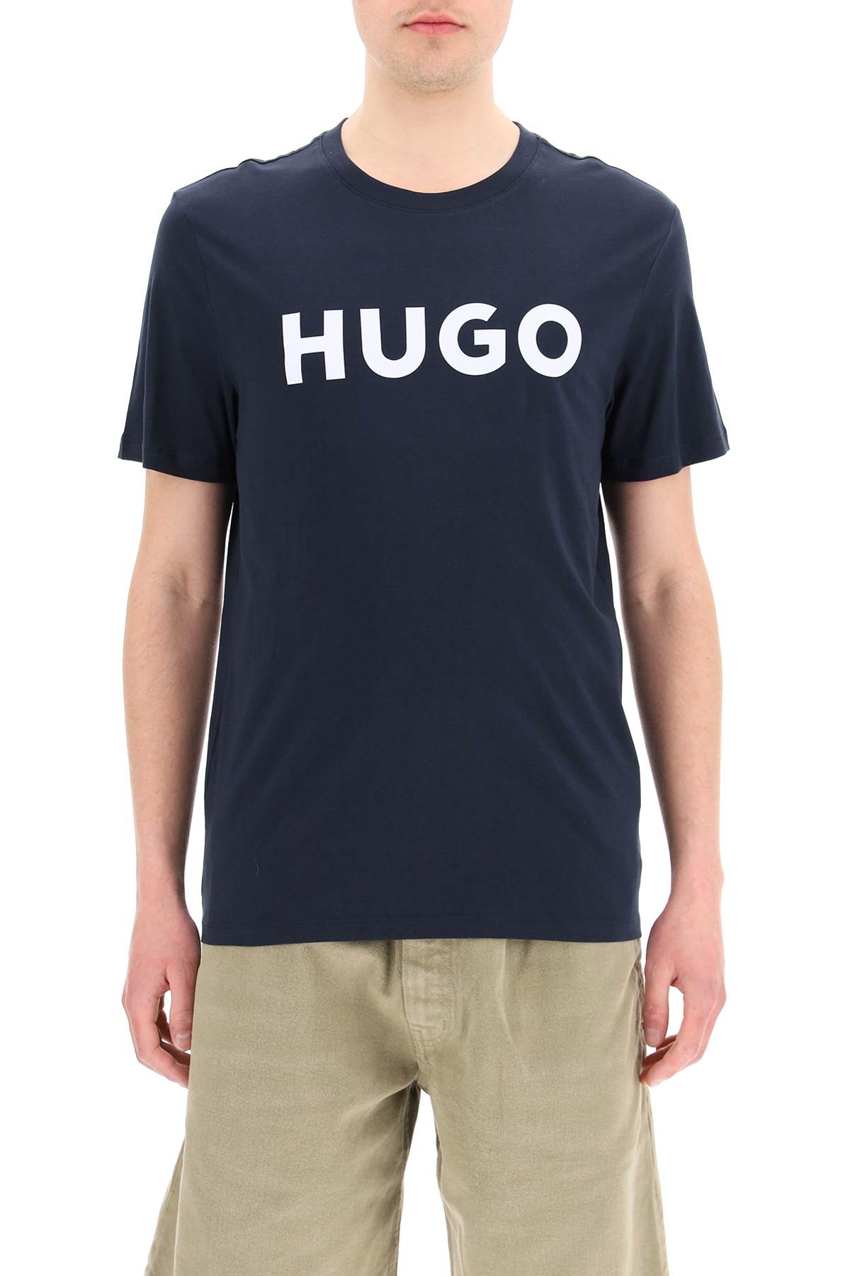 Hugo regular fit logo t-shirt