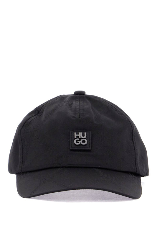 Hugo lightweight breathable adjustable black hat for men