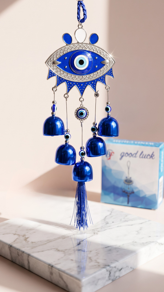Evil Eye Tassel Wind Chime