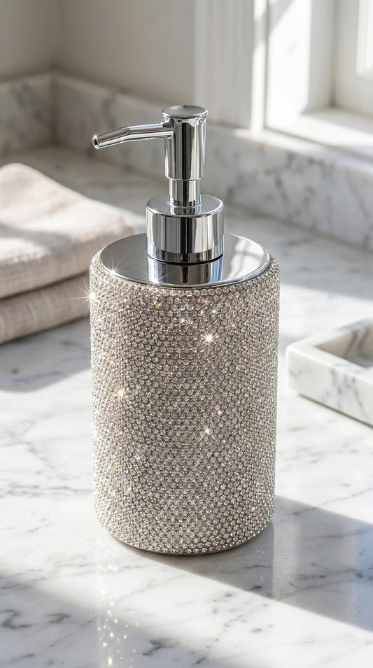 Crystal Luxury Soap & Lotion Pump Dispenser