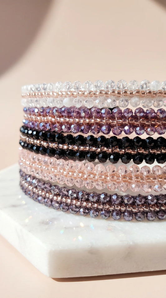 Women’s Crystal Beaded Statement Headband & Hair Band