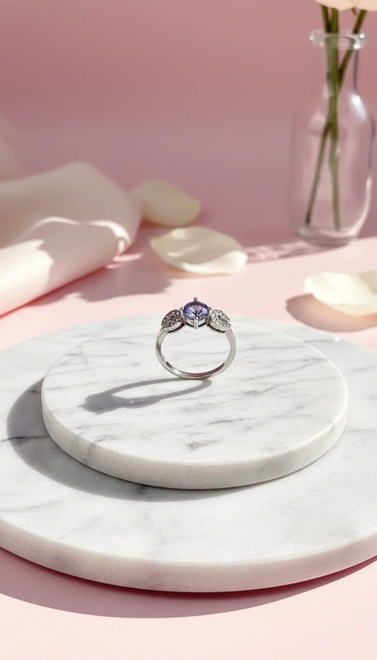 Swirl Crystal Band Ring Box set of 12