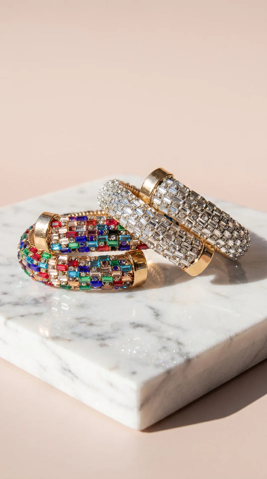 Elixir Collection Crystal Wrap Around Cuff