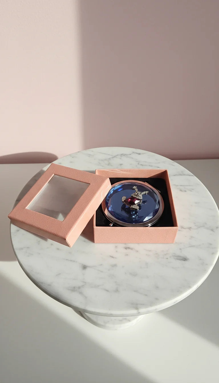 Buuny Rabbit Compact Mirror With Gift Box