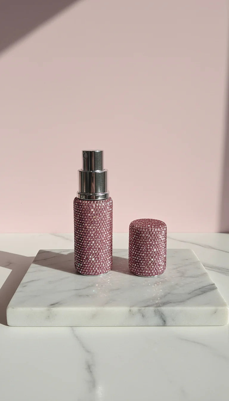 Crystal Perfume Spray Travel Bottle Atomizer