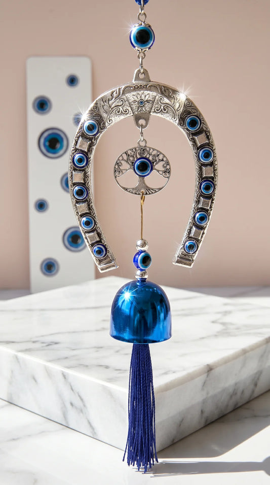 Evil Eye Tassel Wind Chime