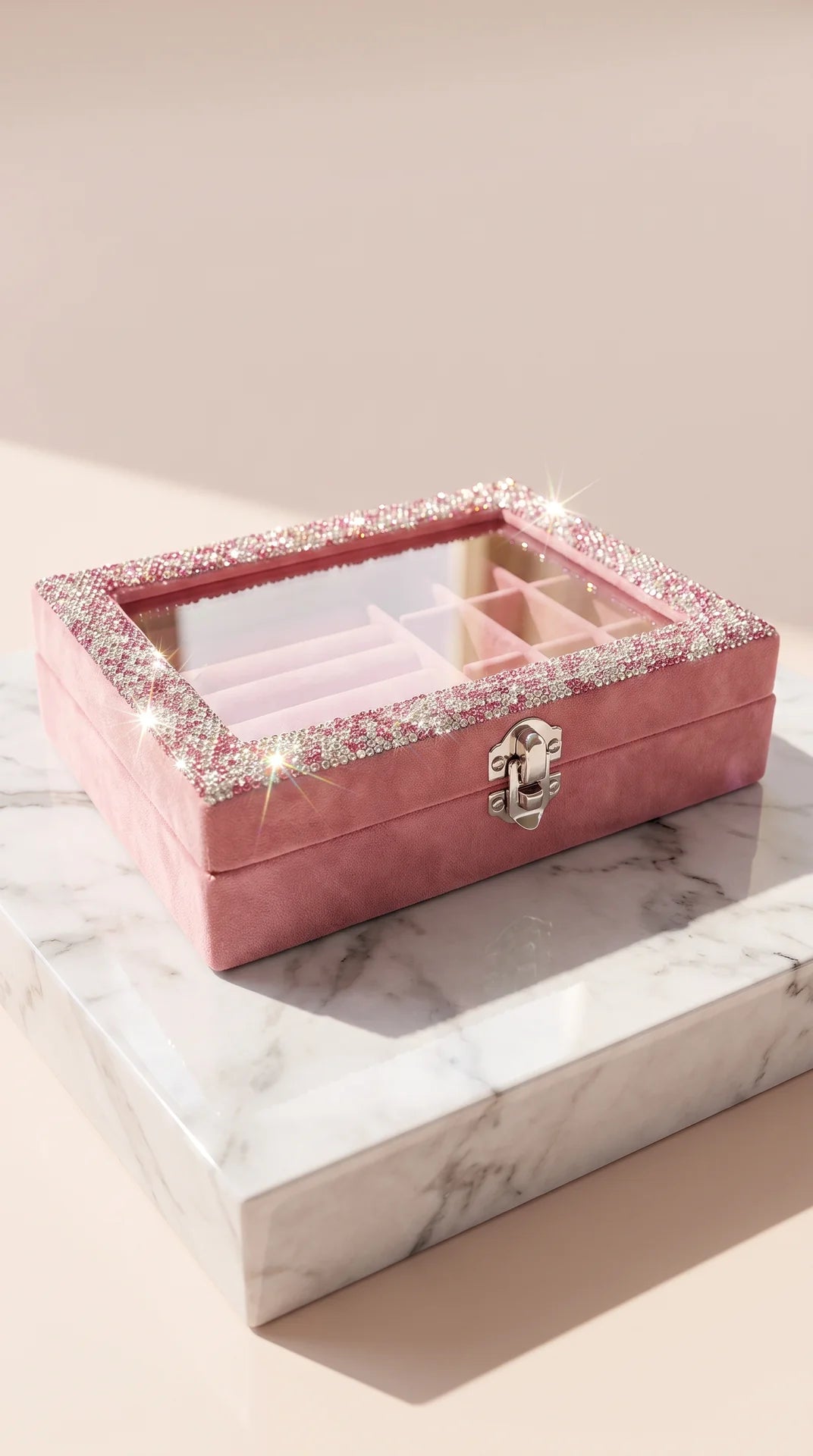 Crystal Jewellery Storage Box