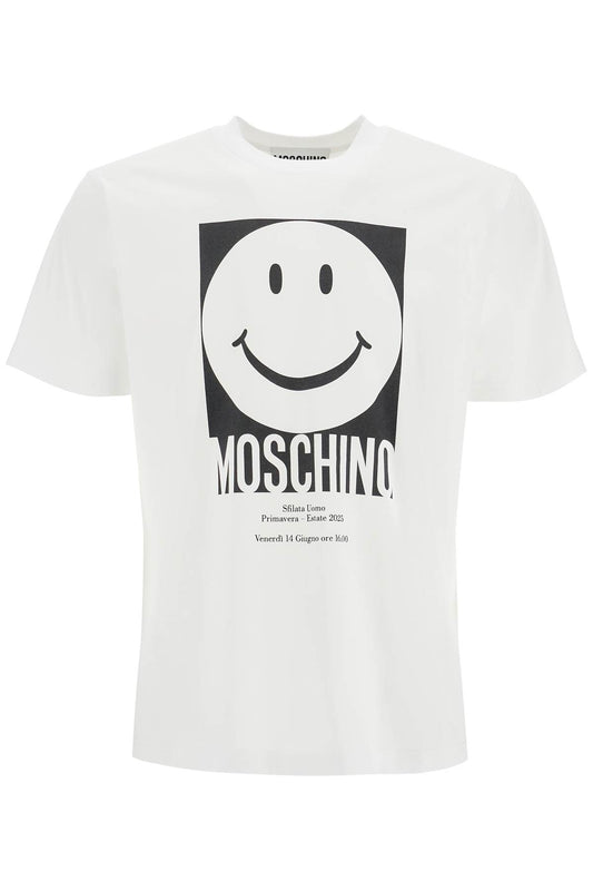 Moschino "smiley print t-shirt