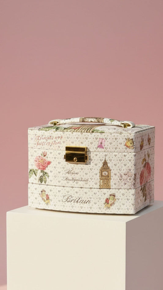 London Big Ben Sparkly Jewellery Box