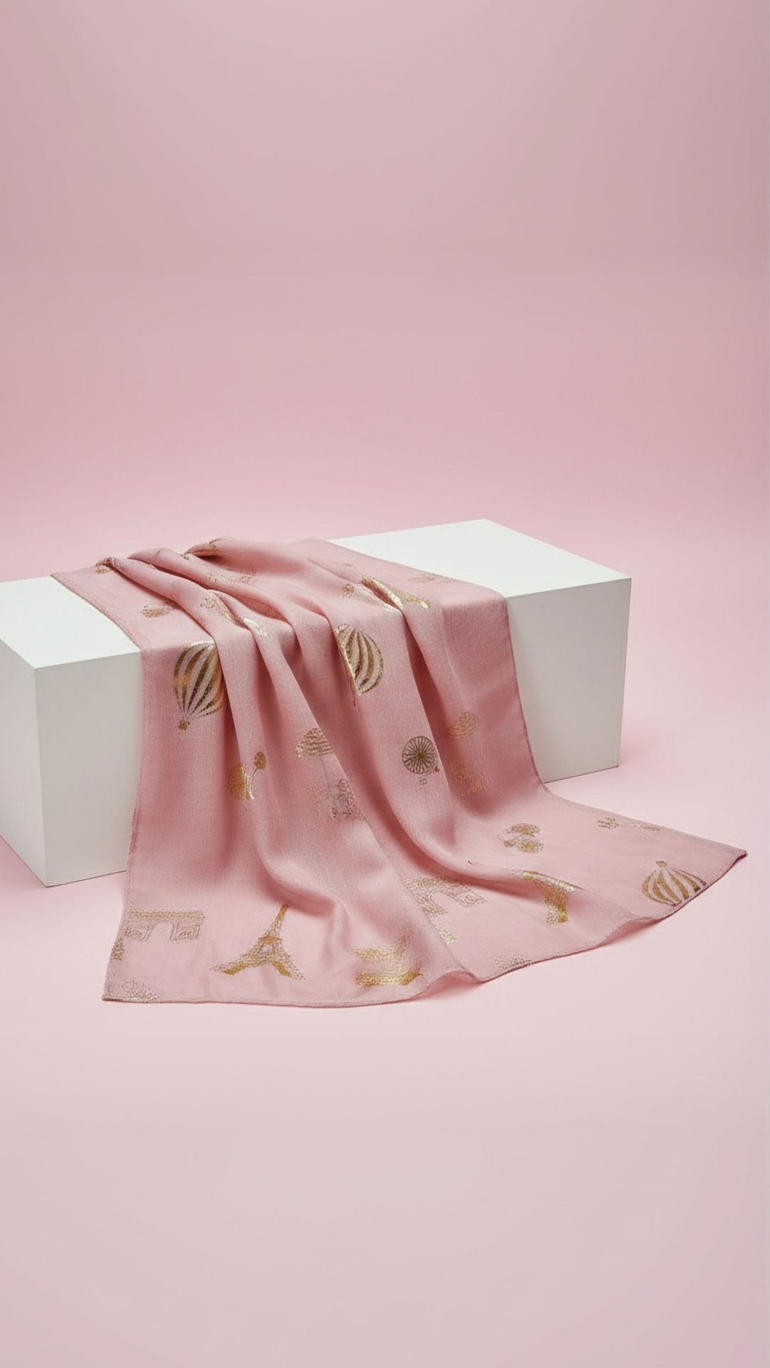 Parisian Shimmer Foil Scarf Pack of 12